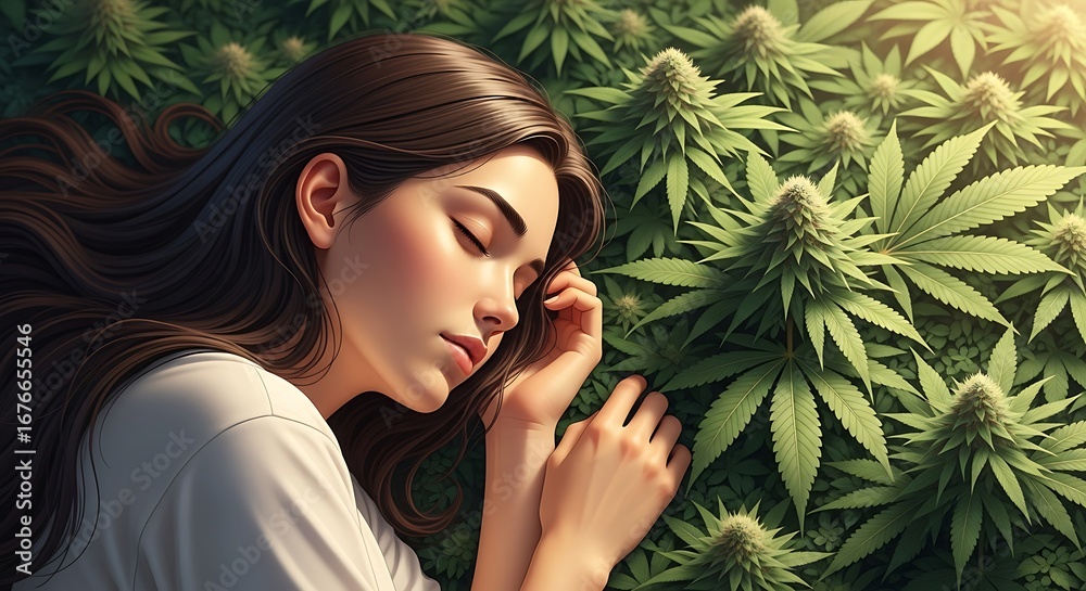 marihuana para dormir y mejorar el sueño
